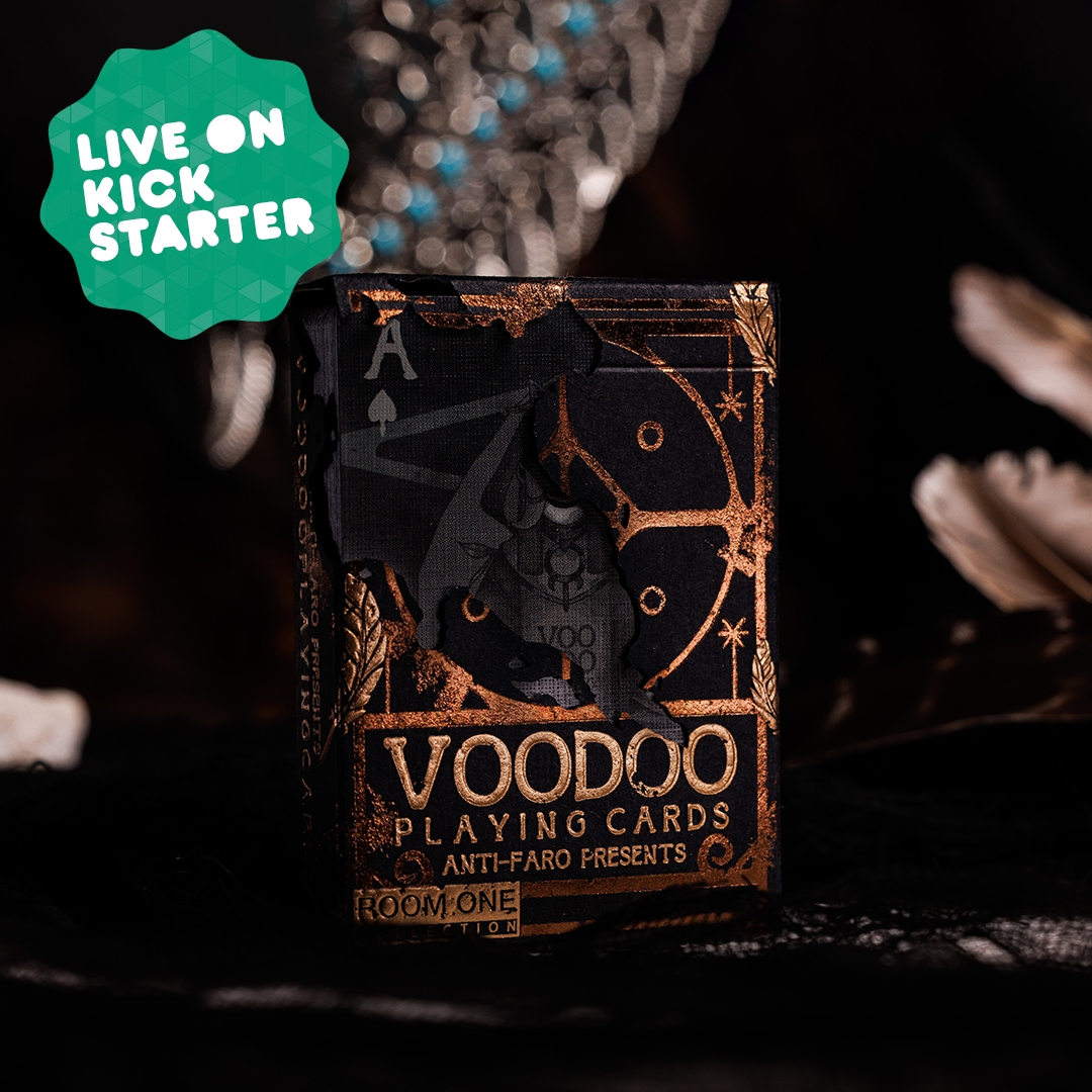 Popular Crowdfunding Projects Facebook ad: Vodou-Inspired Cards With Hidden Puzzle