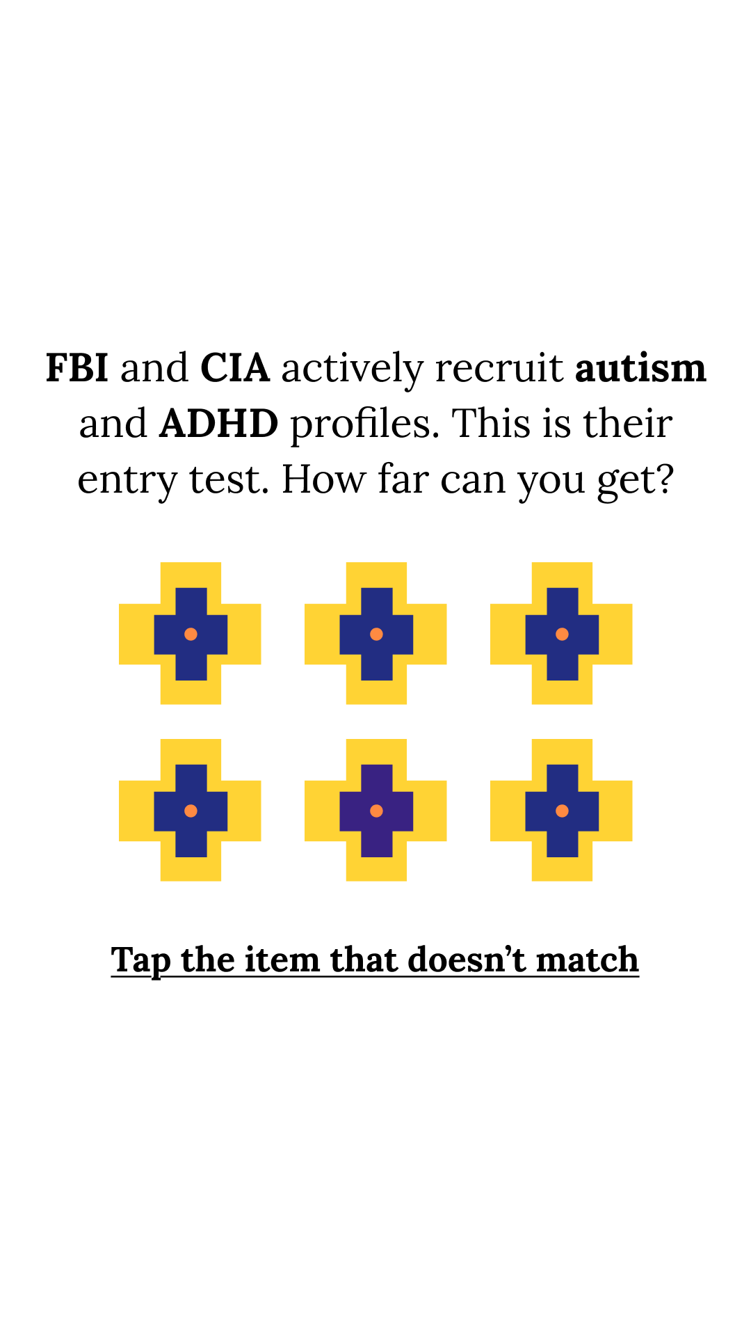 Brain Health Check Facebook ad