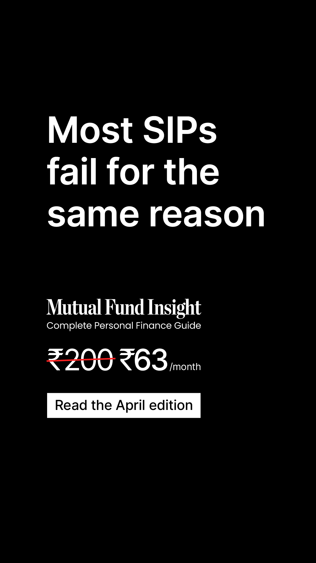 Value Research Facebook ad from Mar 26, 2026