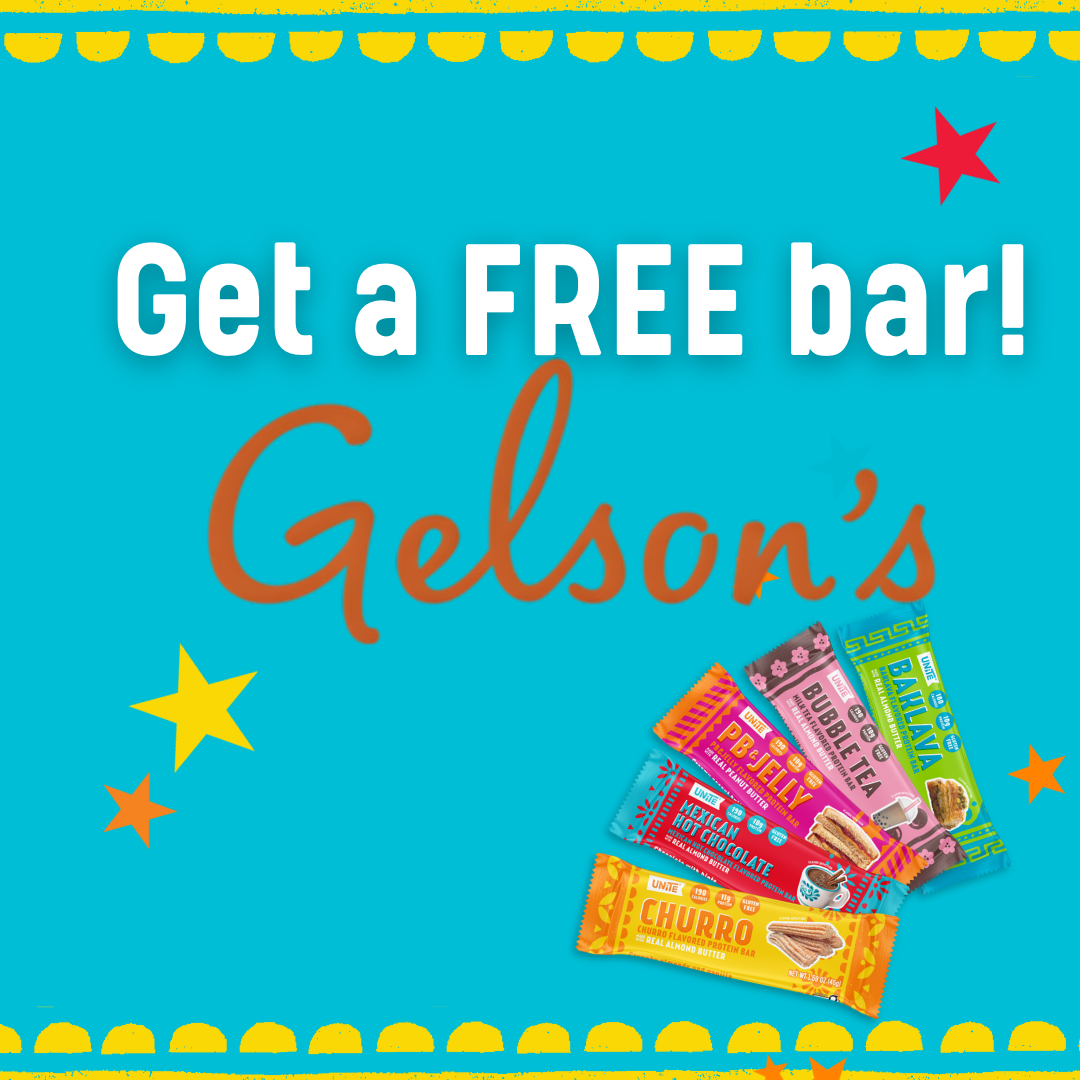 Unite Facebook ad: Get a FREE bar on us!