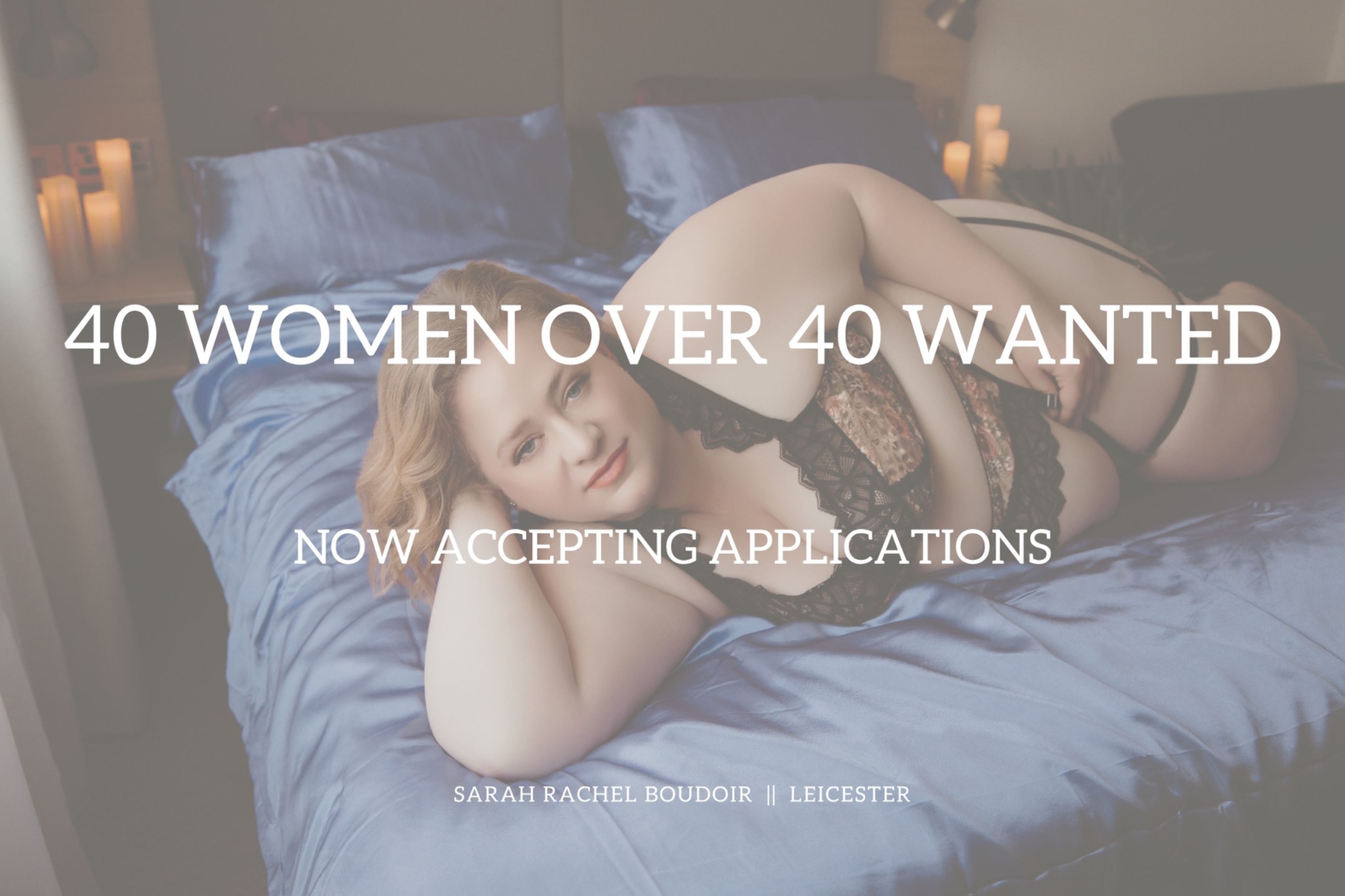 Sarah Rachel Boudoir Facebook ad: WHEN WAS THE LAST TIME YOU FELT BEAUTIFUL?