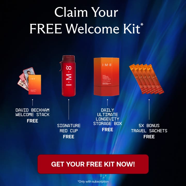 IM8 Facebook ad: Longevity Starts at the Cellular Level