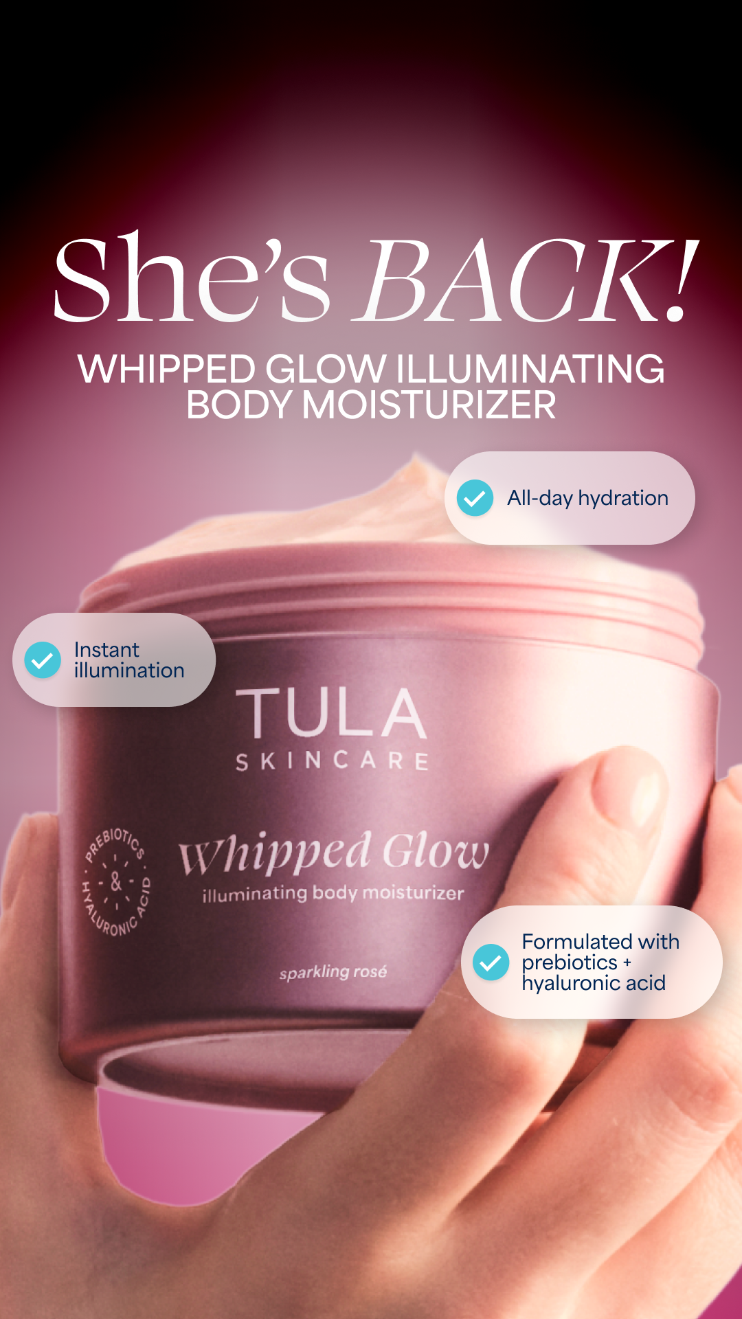 TULA Facebook ad