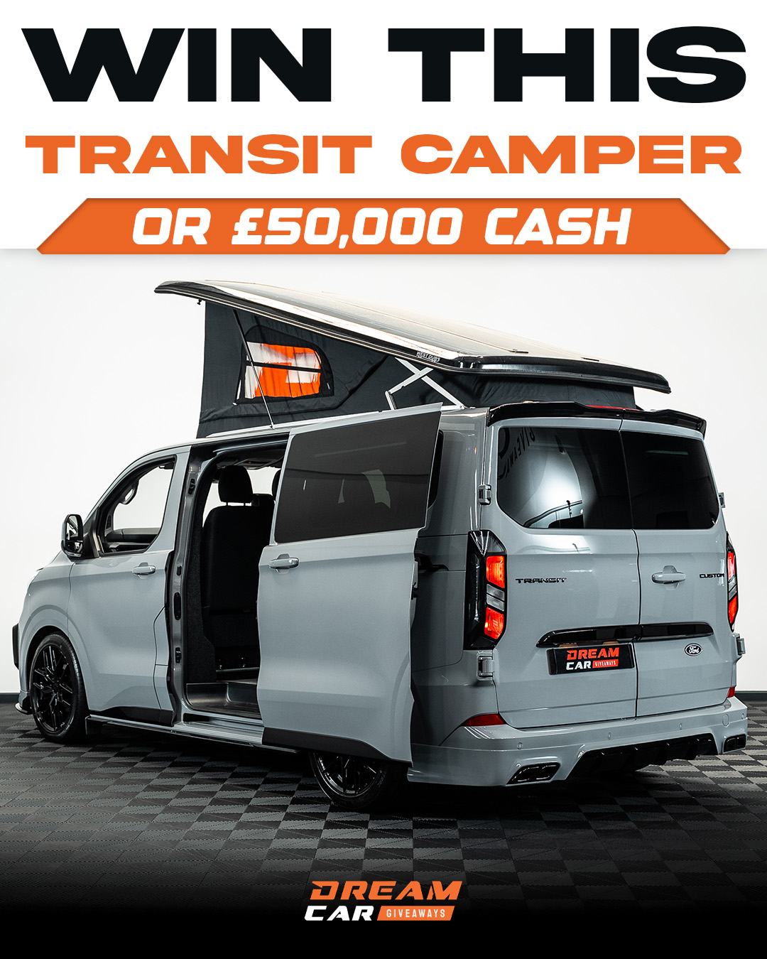 Dream Car Giveaways Facebook ad