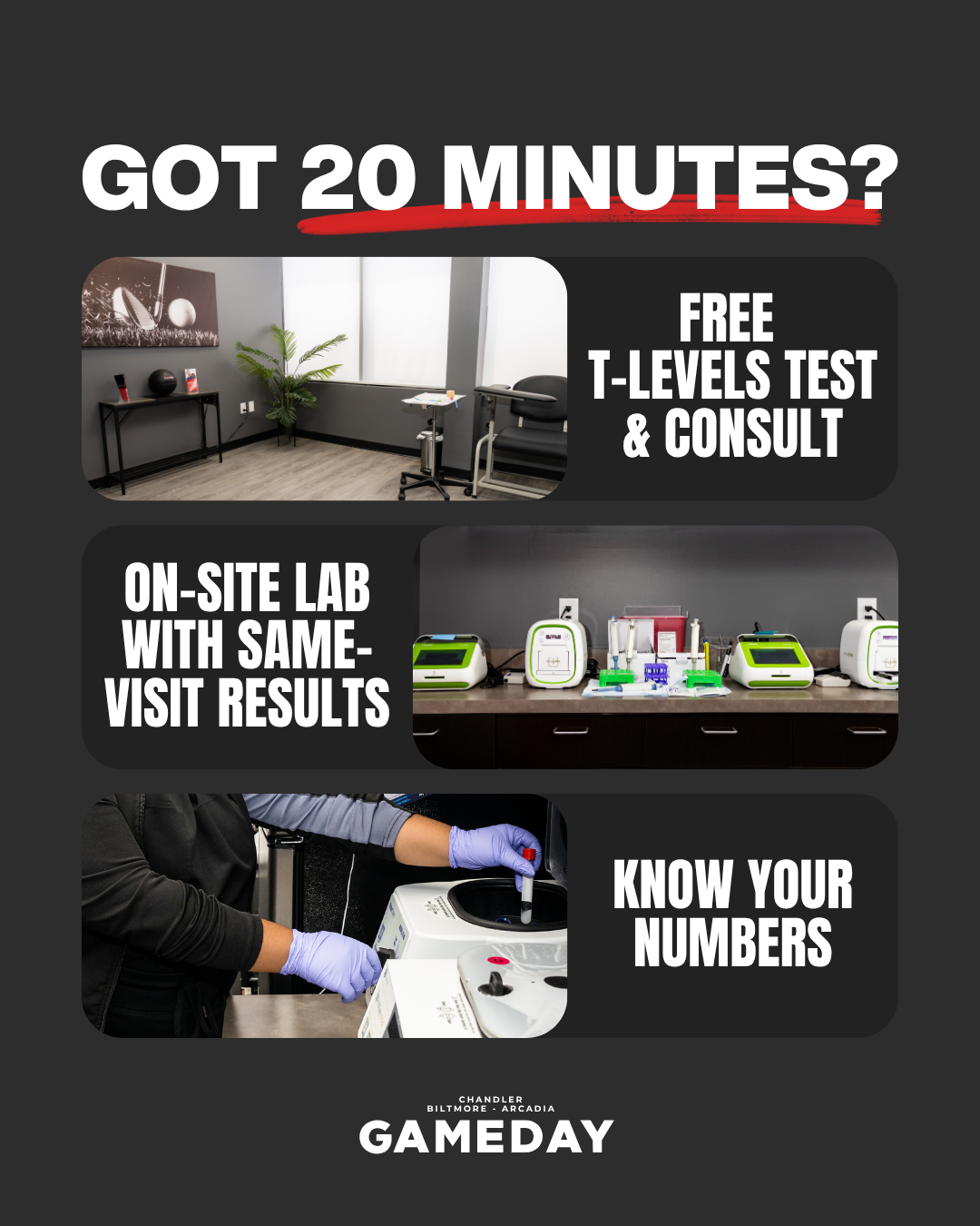 Gameday Men's Health Facebook ad