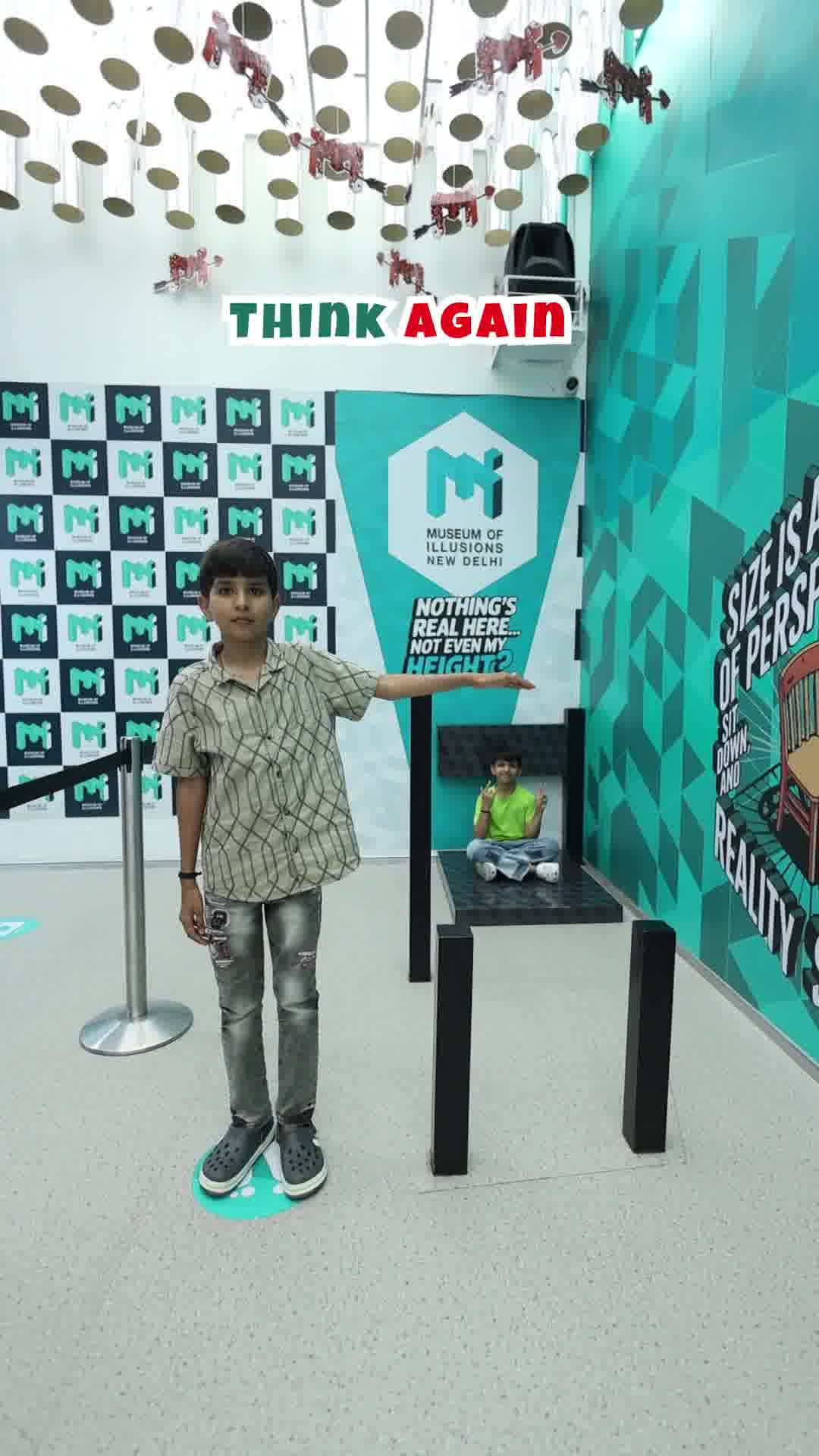 Museum of Illusions New Delhi Facebook ad: Where Fun Meets Illusion in Delhi