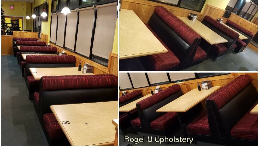 Rogel U Upholstery Facebook ad: Chat in Messenger