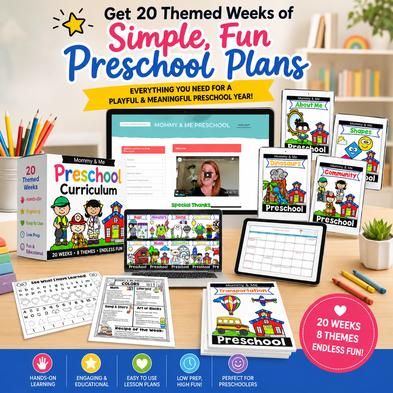 Planning Playtime - Learning Through Play Facebook ad