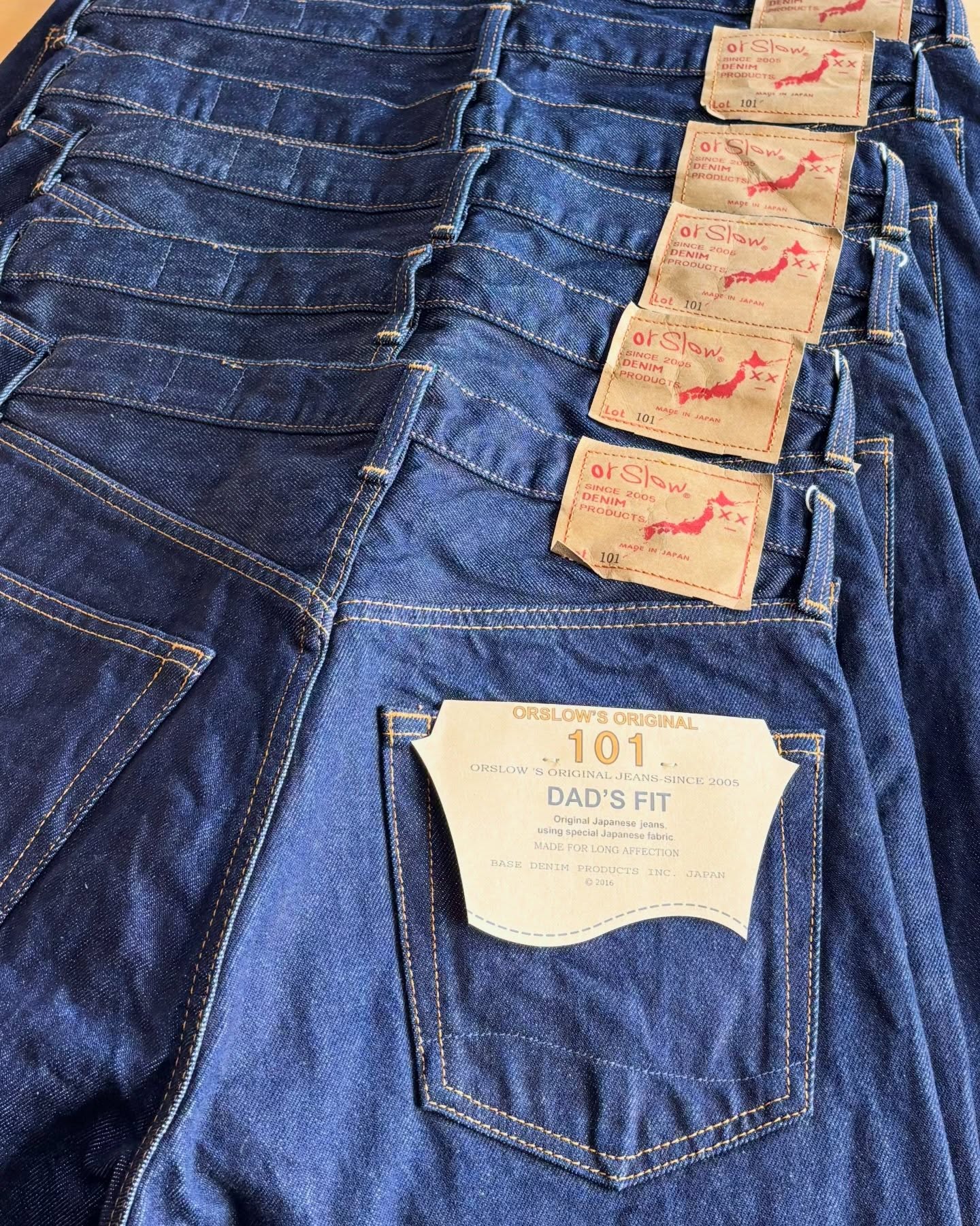 Reggie Facebook ad: orSlow: 101 DAD’S FIT DENIM PANTS (ONE WASH)…