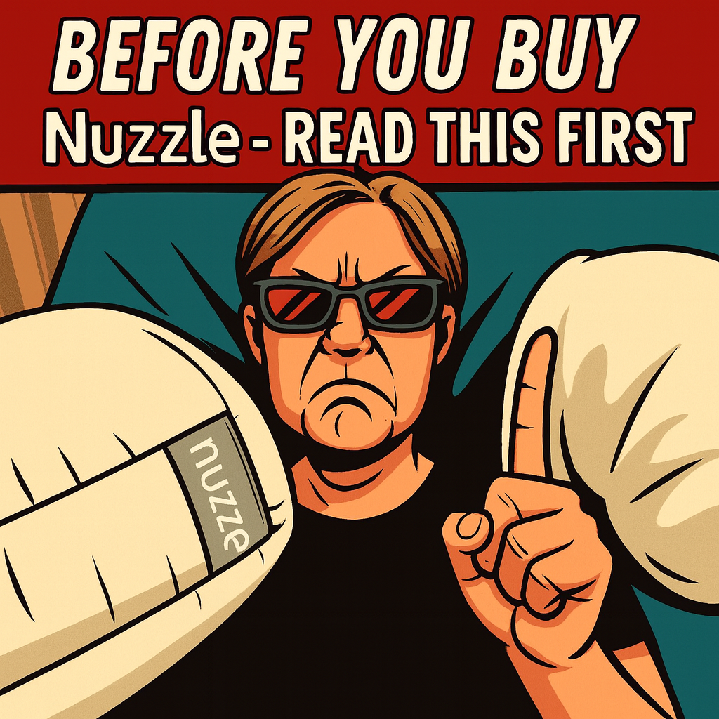 Sally’s Trusted Picks Facebook ad: What no one told you about the Nuzzle Pillow.