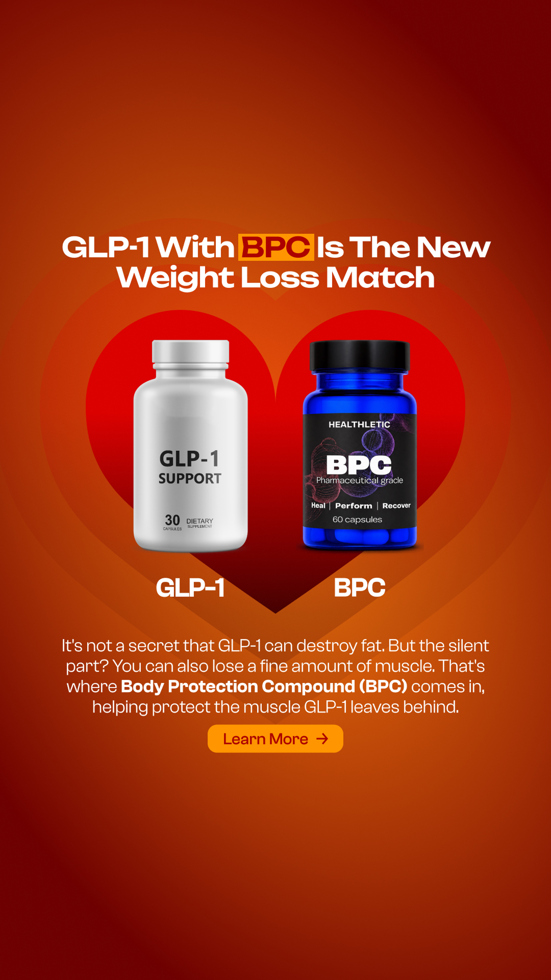 Healthletic Body Protecting Compound Facebook ad: The Hidden Reason Your Body Stopped Recovering