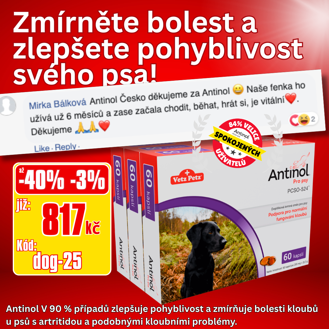 Antinol Česko Facebook ad