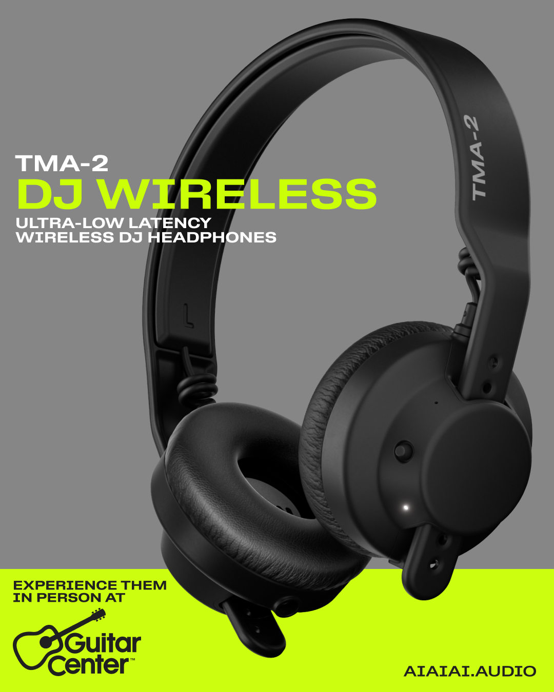 AIAIAI audio Facebook ad: Shop TMA-2 DJ Wireless at Guitar Center