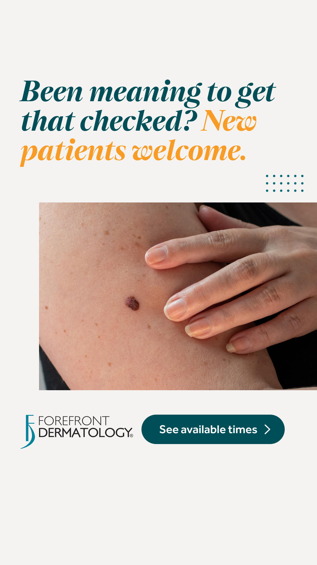 Forefront Dermatology Bremerton, WA Facebook ad from Jun 15, 2026