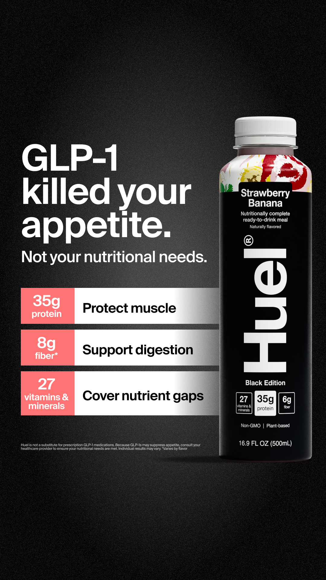 Huel Facebook ad