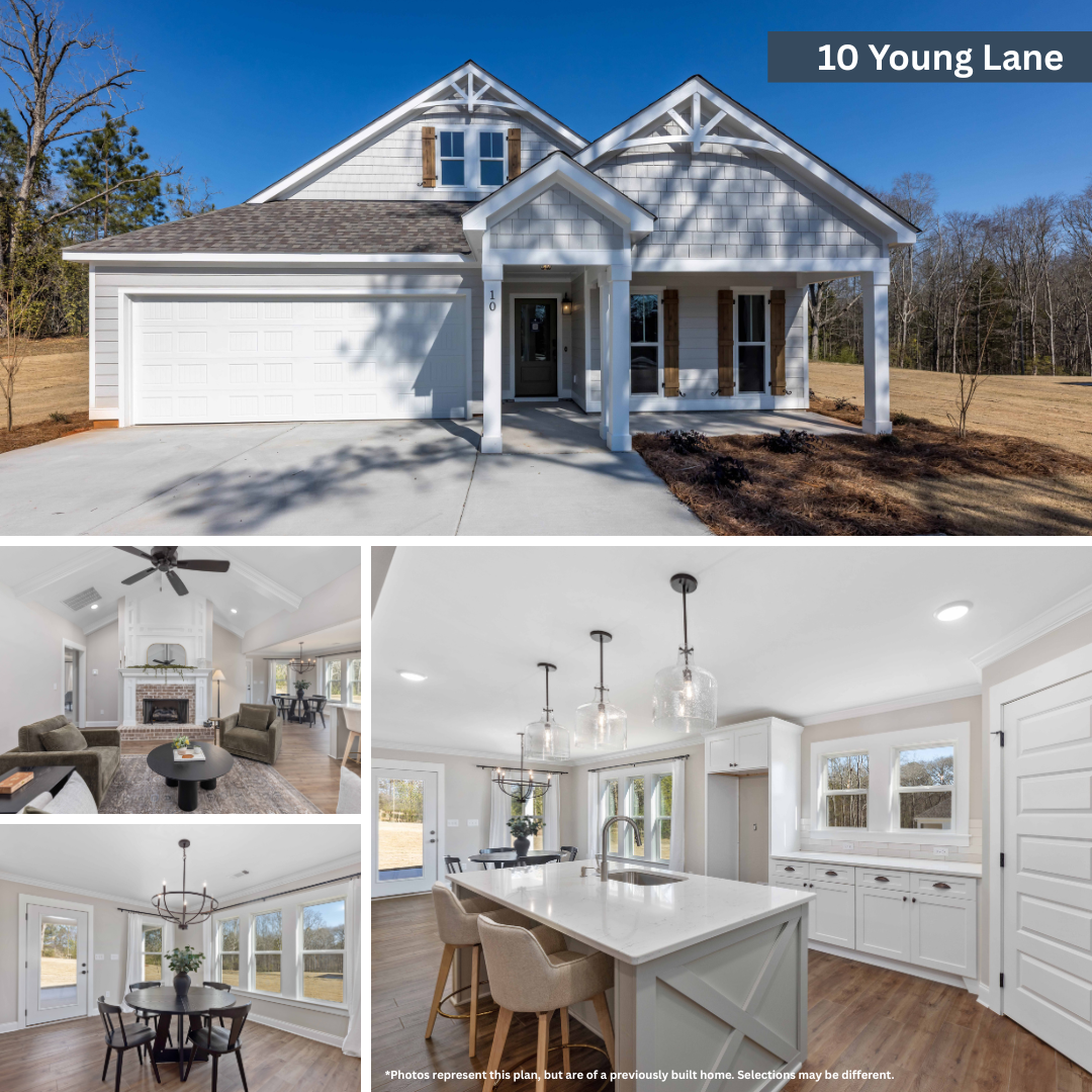 BC Stone Homes Facebook ad: Move-in ready homes available in Hamilton, GA, starting…