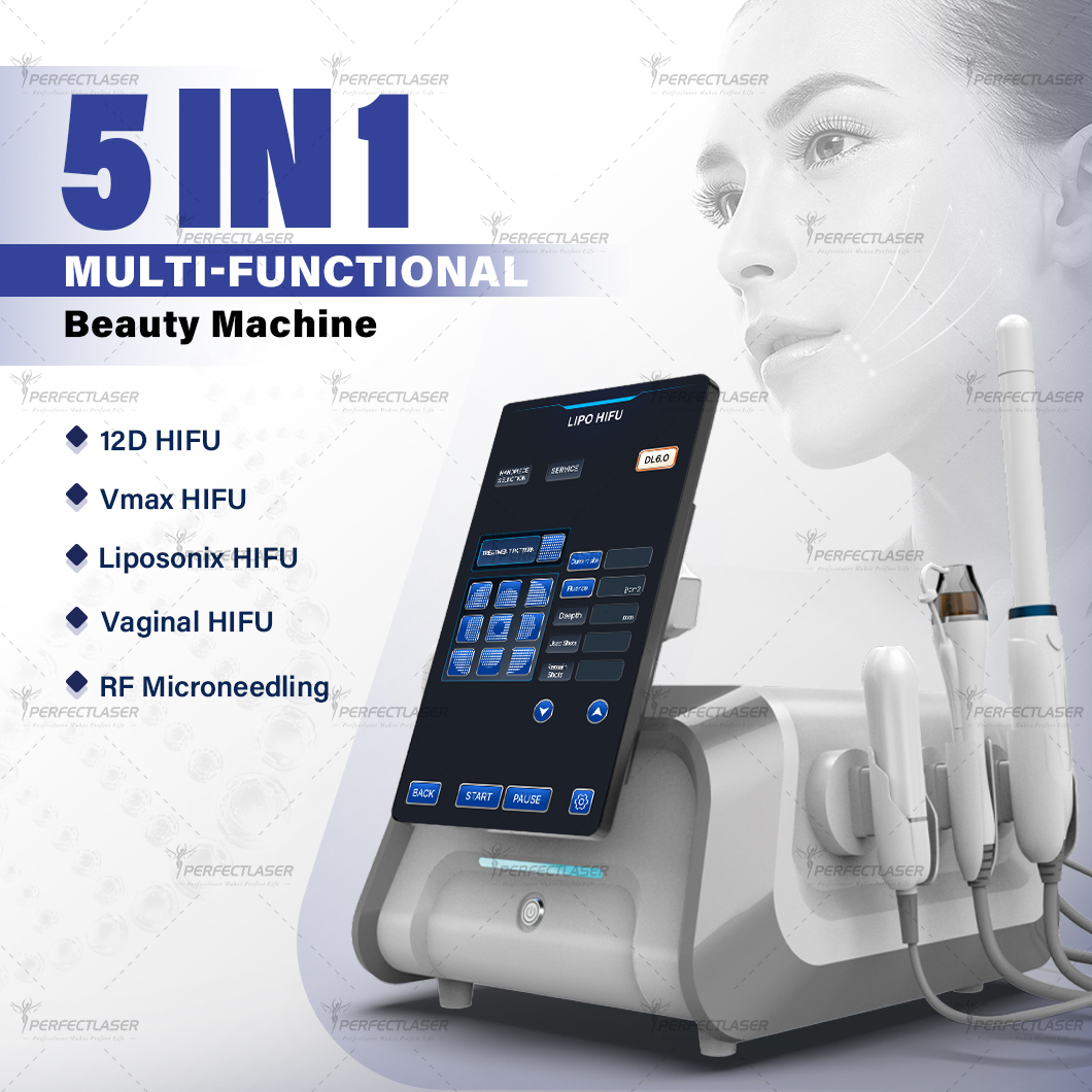 Perfectlaser Facebook ad: 12D HIFU face lifting skin tightening machine
