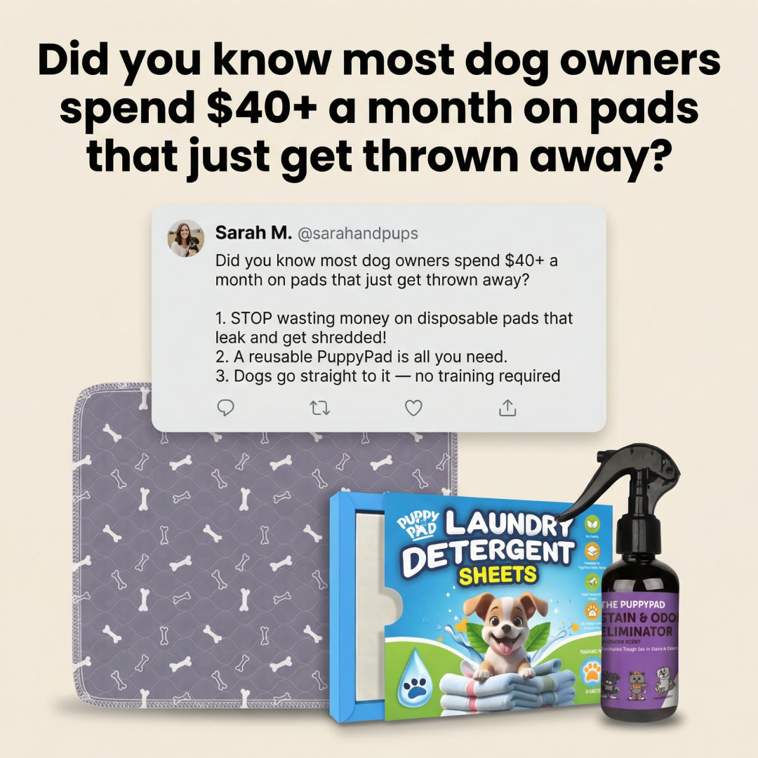 PuppyPad Facebook ad