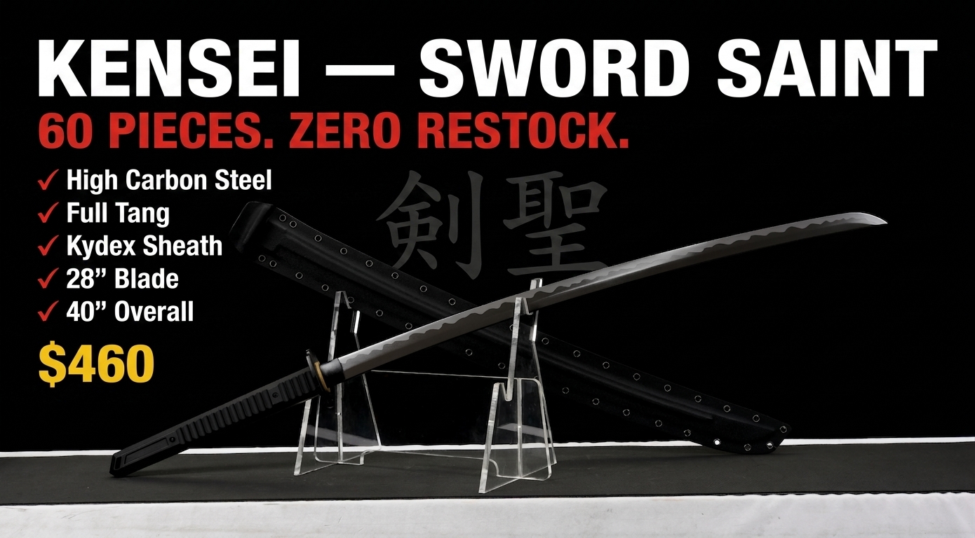 Katana Sword Facebook ad