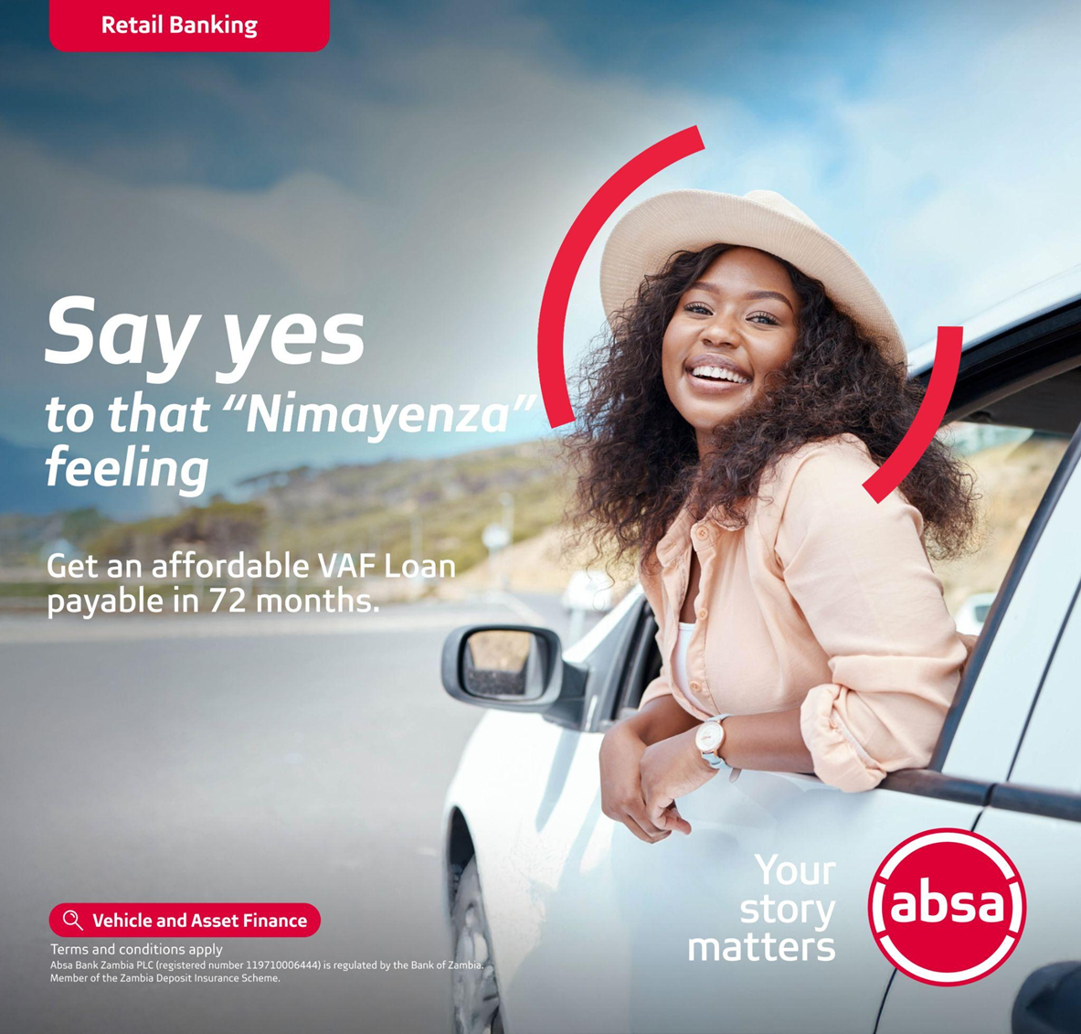 Absa Bank Zambia Facebook ad
