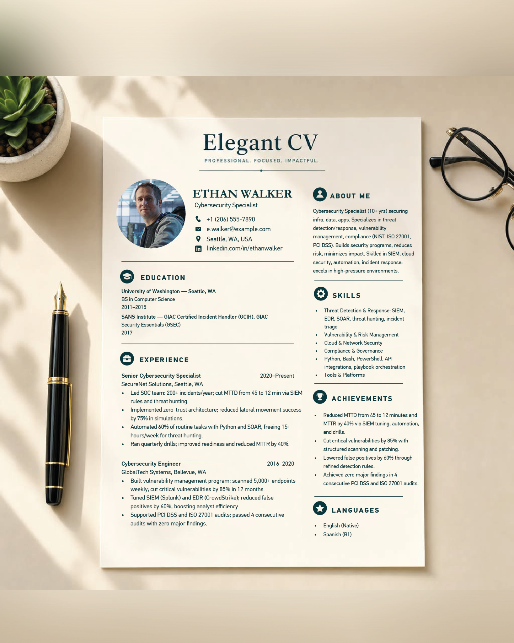 Adam Burke Career Coach Facebook ad