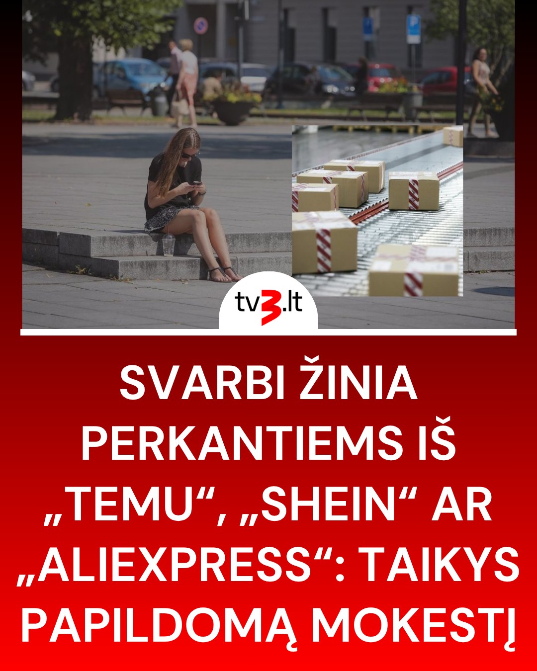 TV3 televizija Facebook ad