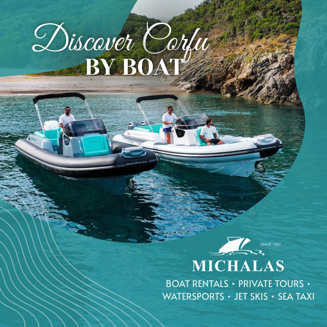 Michalas boat rentals Facebook ad: ๐๐ก๐ ๐๐๐ฌ๐ญ ๐ฐ๐๐ฒ ๐ญ๐จ ๐๐ข๐ฌ๐๐จ๐ฏ๐๐ซ ๐๐จ๐ซ๐๐ฎ?