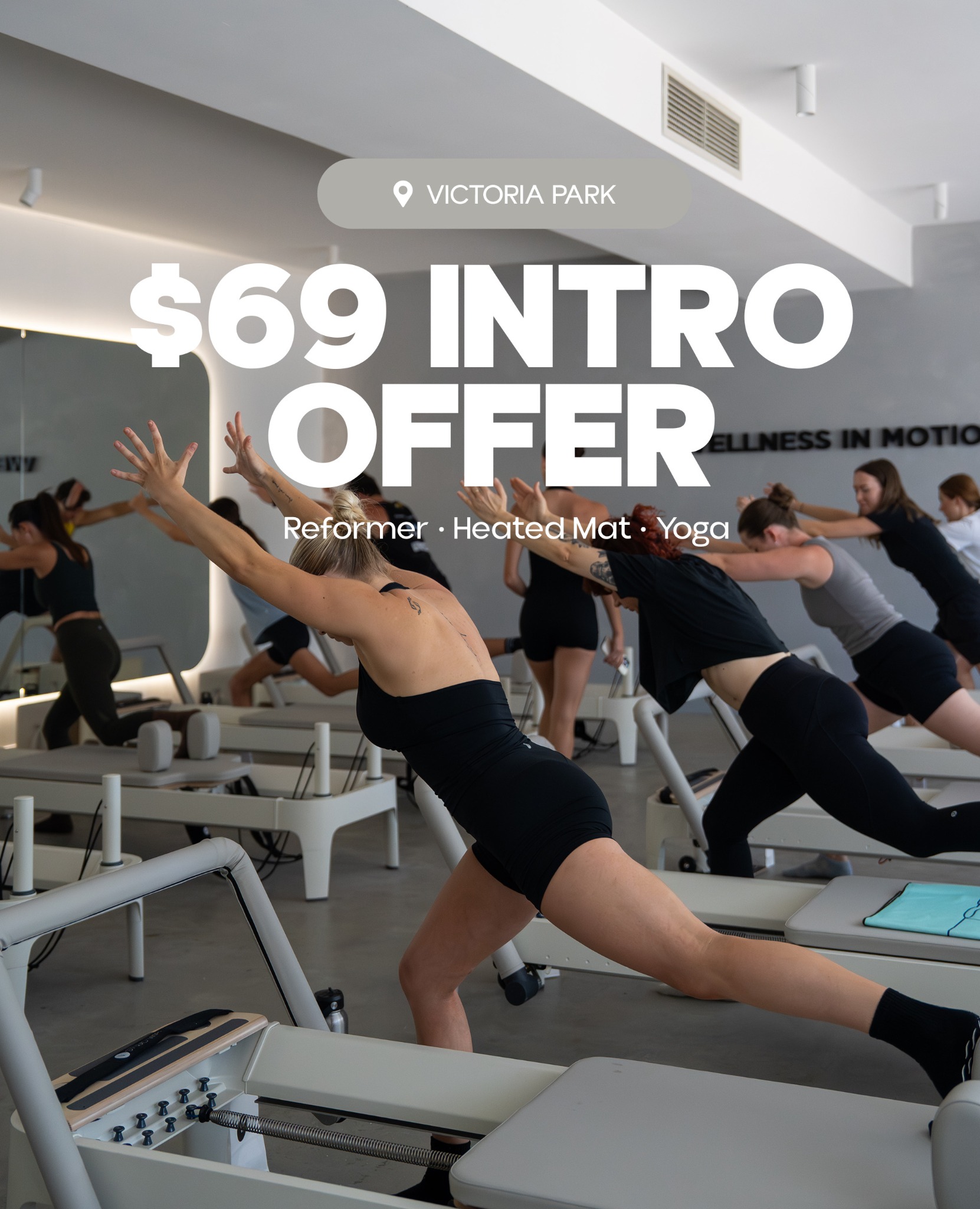 Studio Vita Facebook ad: This is your sign to start Pilates