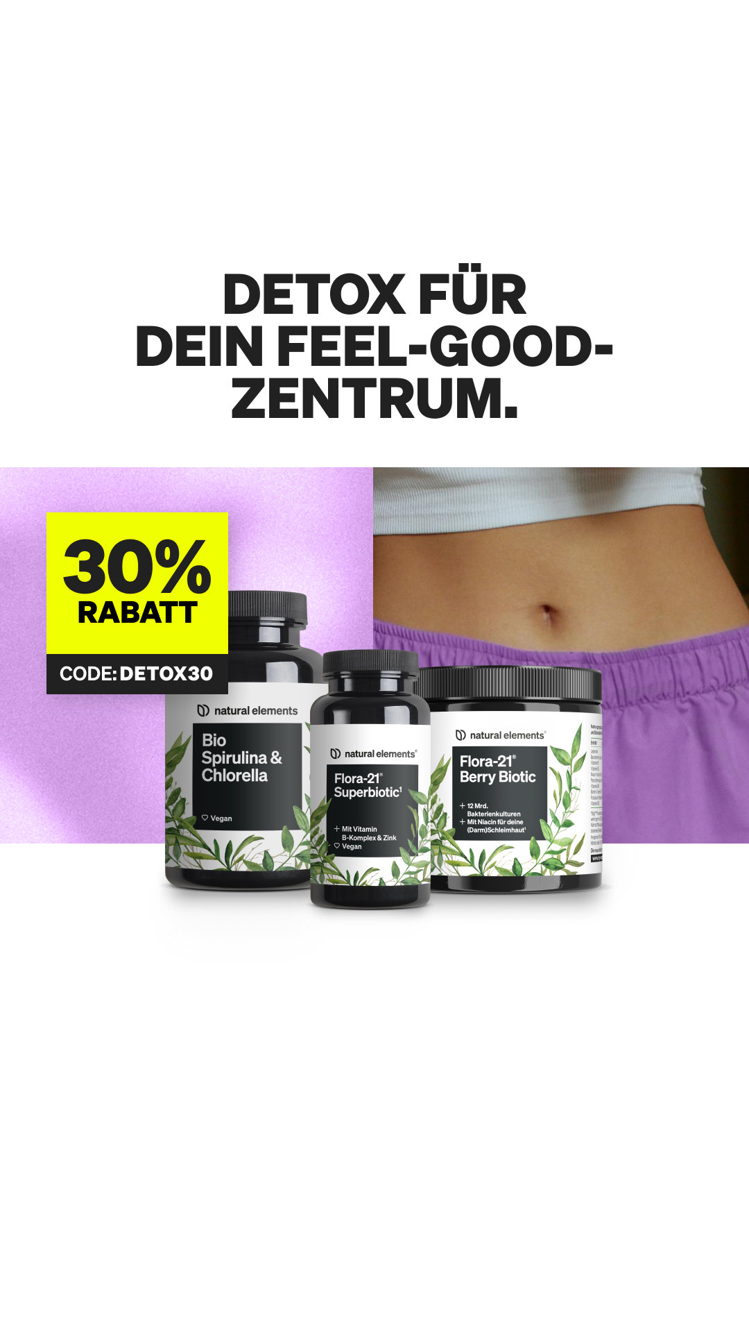 natural elements Facebook ad