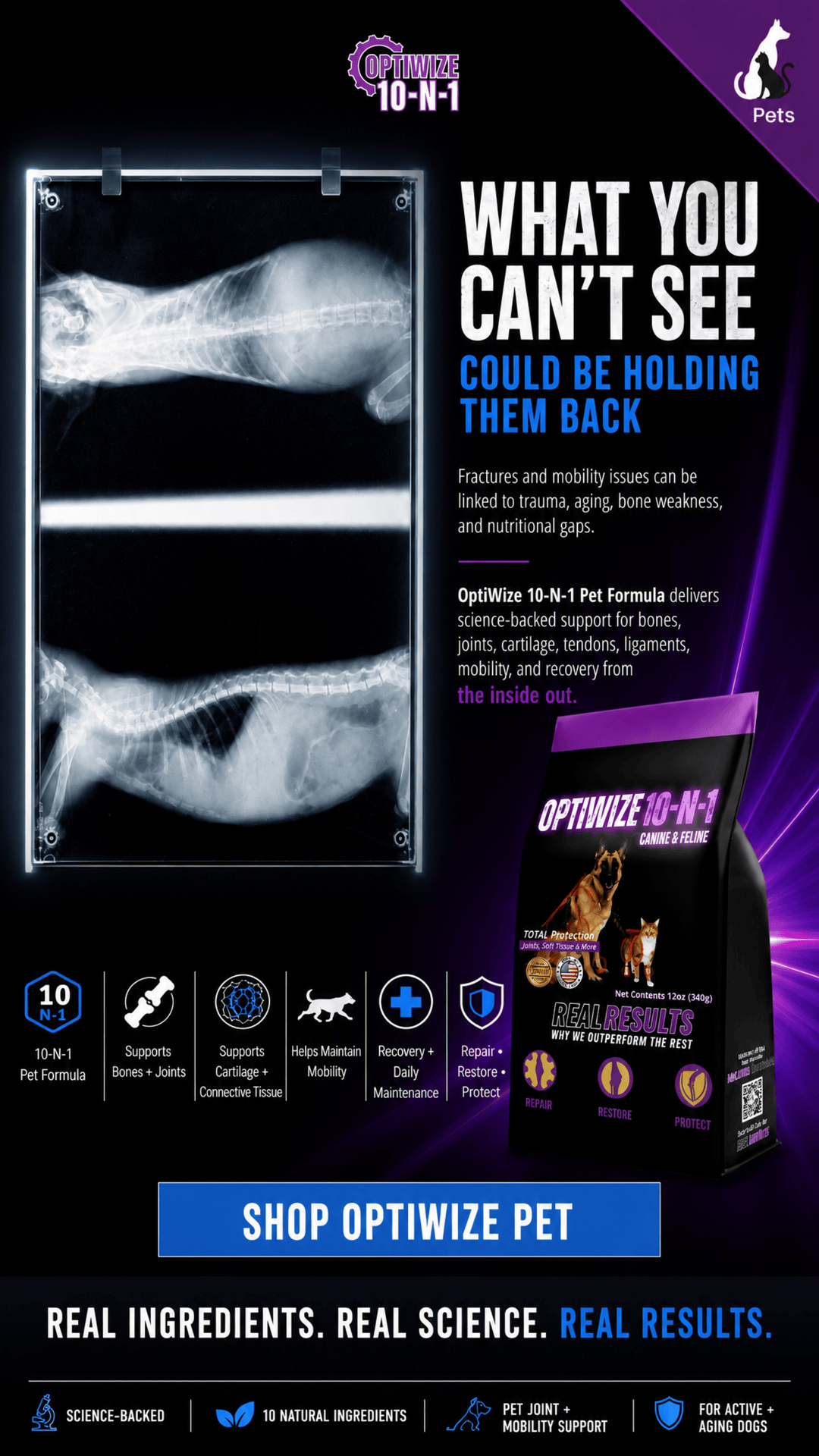 OptiWize Facebook ad