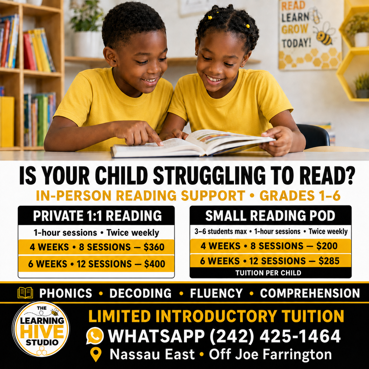 The Learning Hive Facebook ad