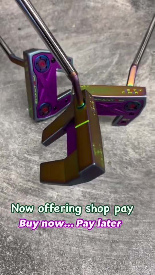 Embrace Putters Facebook ad: WANT 10% OFF YOUR CUSTOM PUTTER?