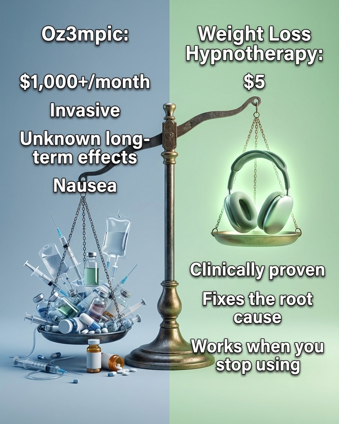 Hypnozio: power of hypnotherapy Facebook ad