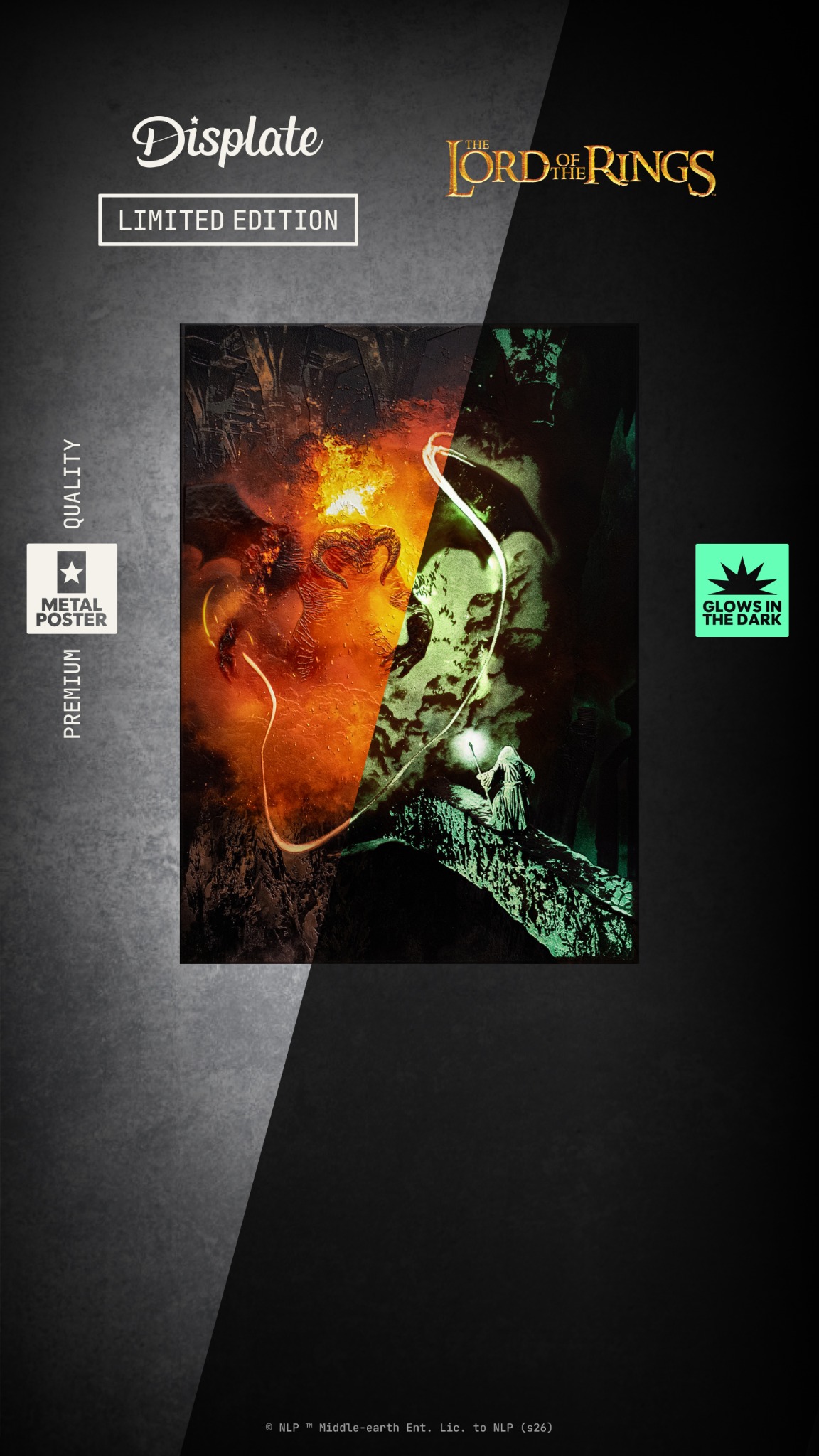 Displate Facebook ad