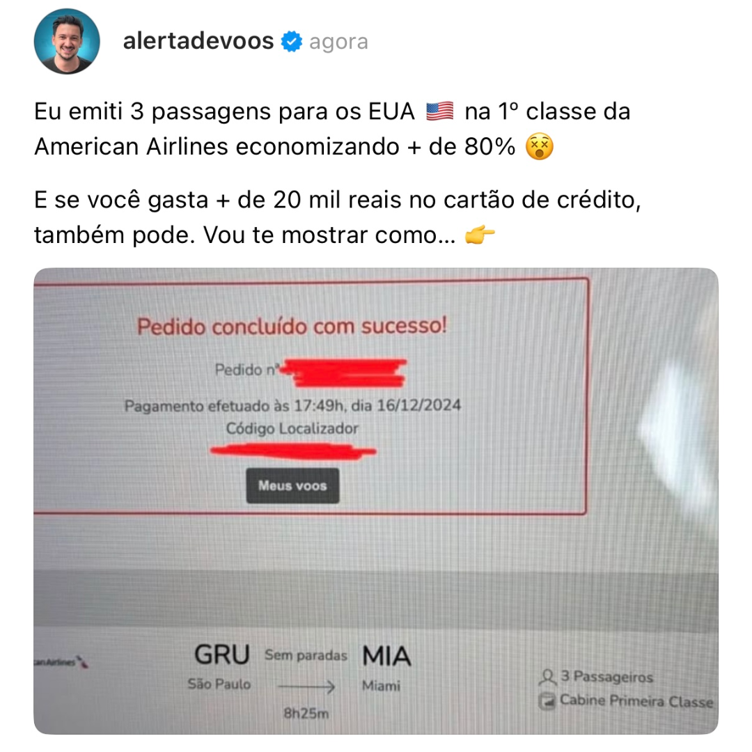 Agencia Voos Facebook ad