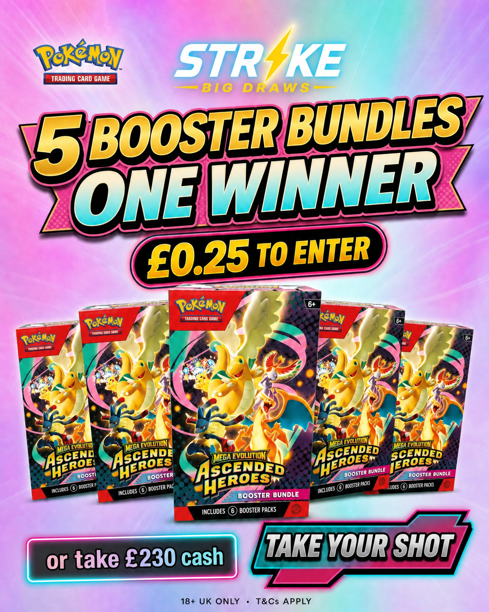 Strike Big Draws Facebook ad