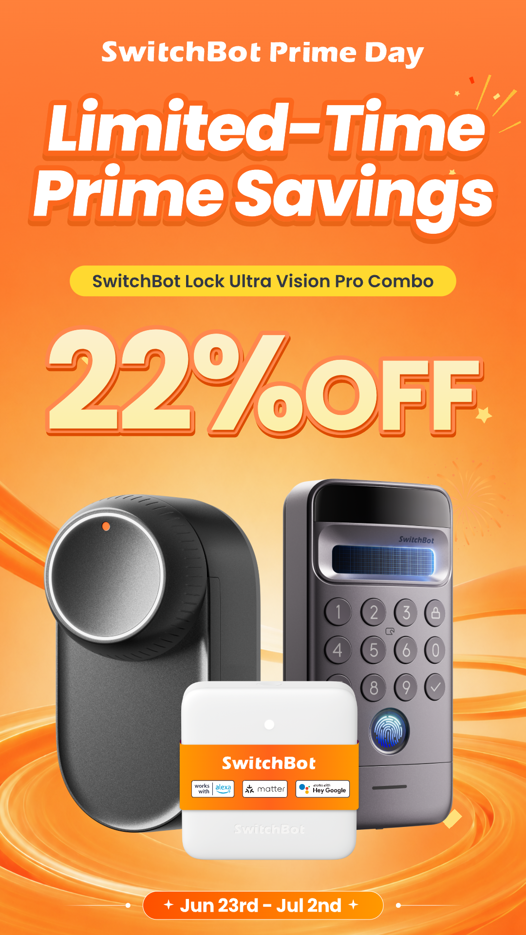 SwitchBot Facebook ad: SwitchBot Lock Ultra Vision Pro Combo, SwitchBot EU