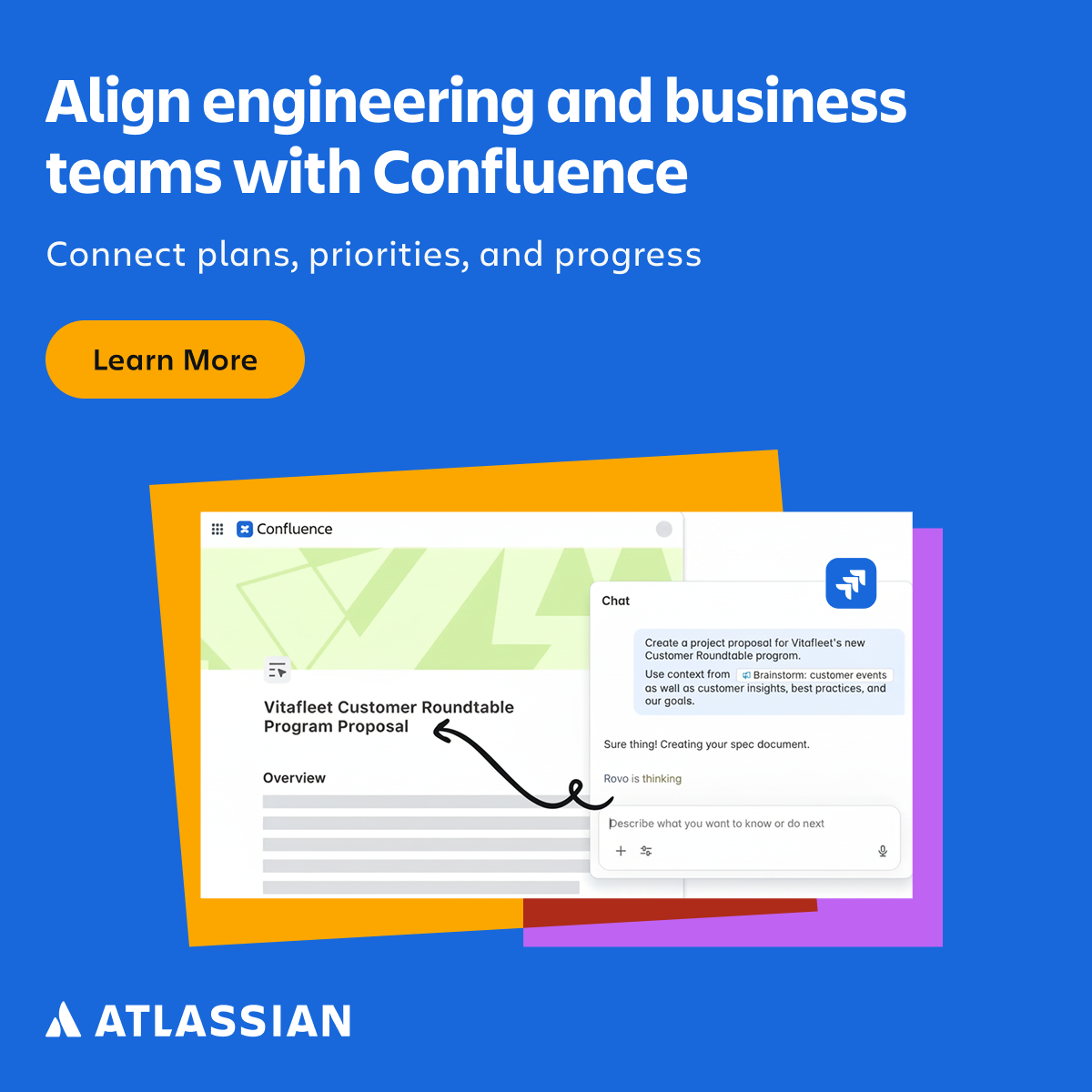 Atlassian Facebook ad