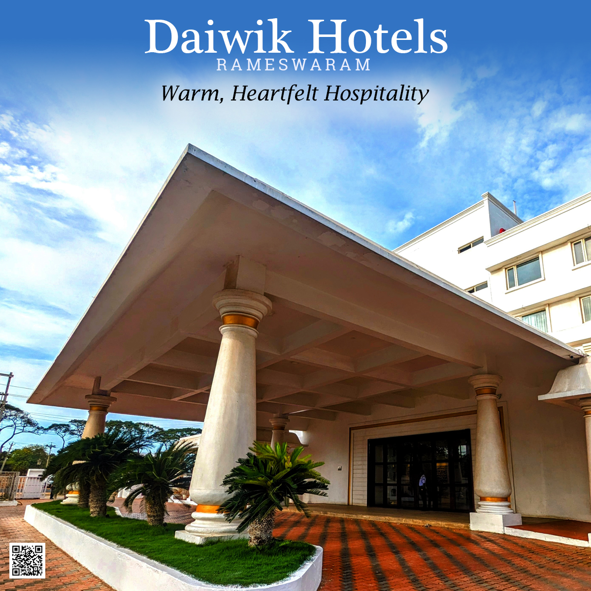 Daiwik Hotels Facebook ad from May 13, 2026