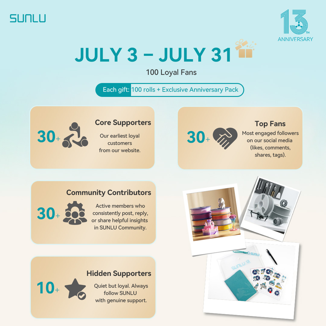 SUNLU 3D Facebook ad