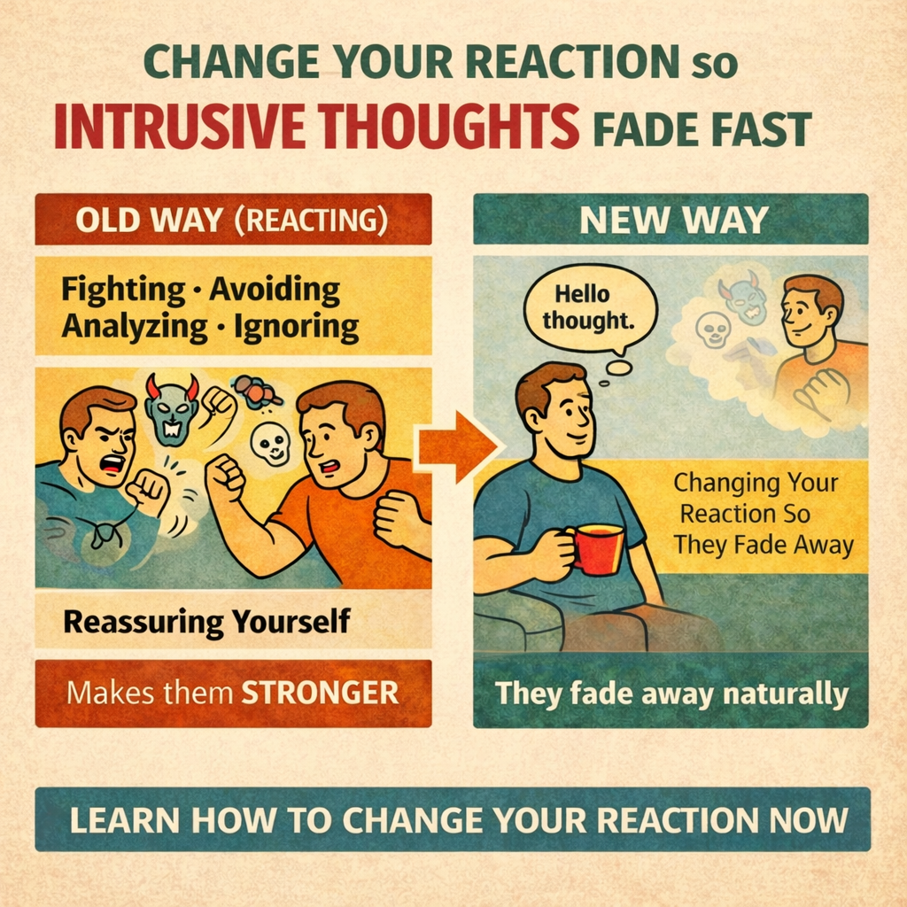 Ever Calm Mind Facebook ad: CHANGE YOUR REACTION