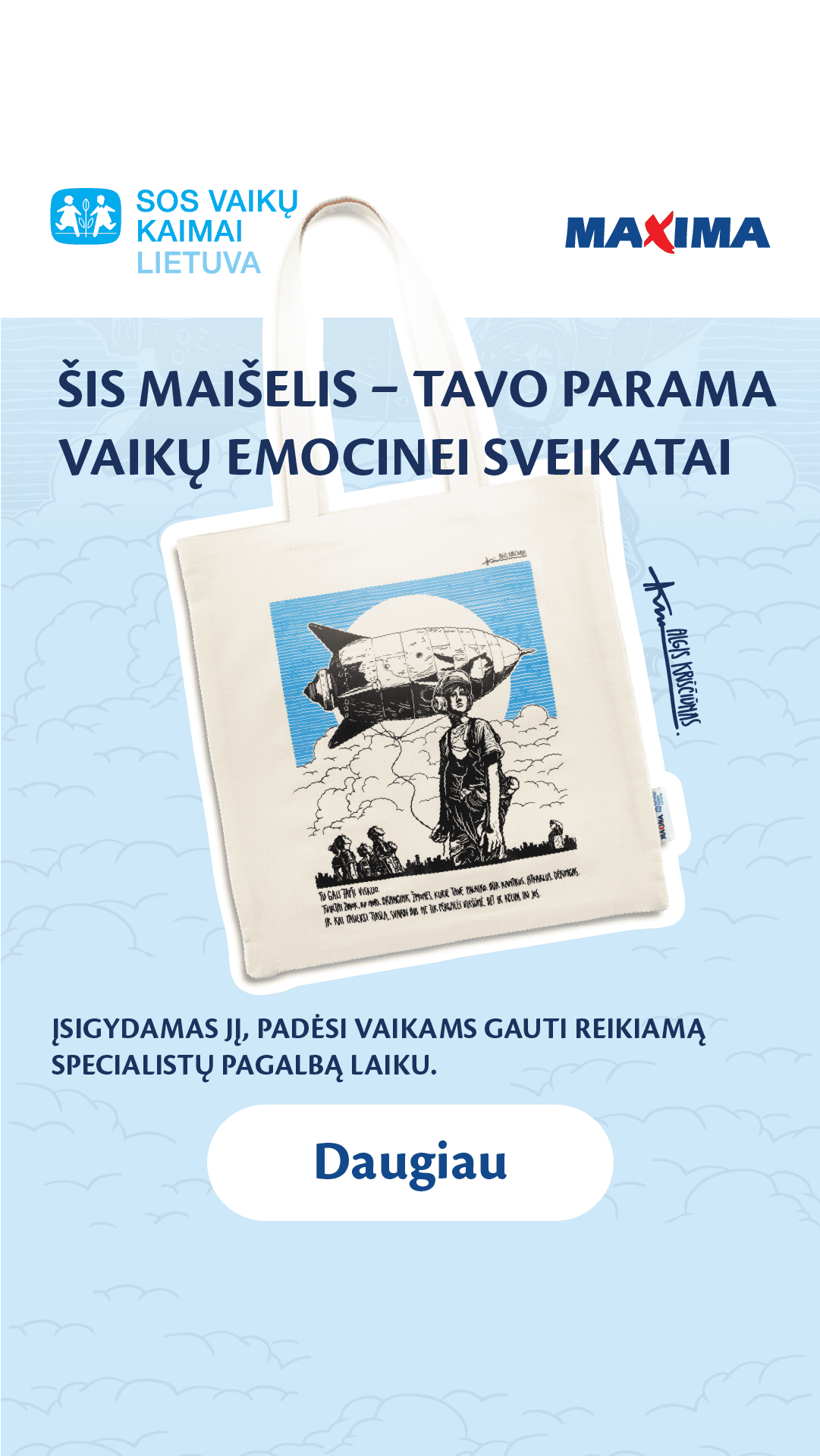 Maxima LT Facebook ad