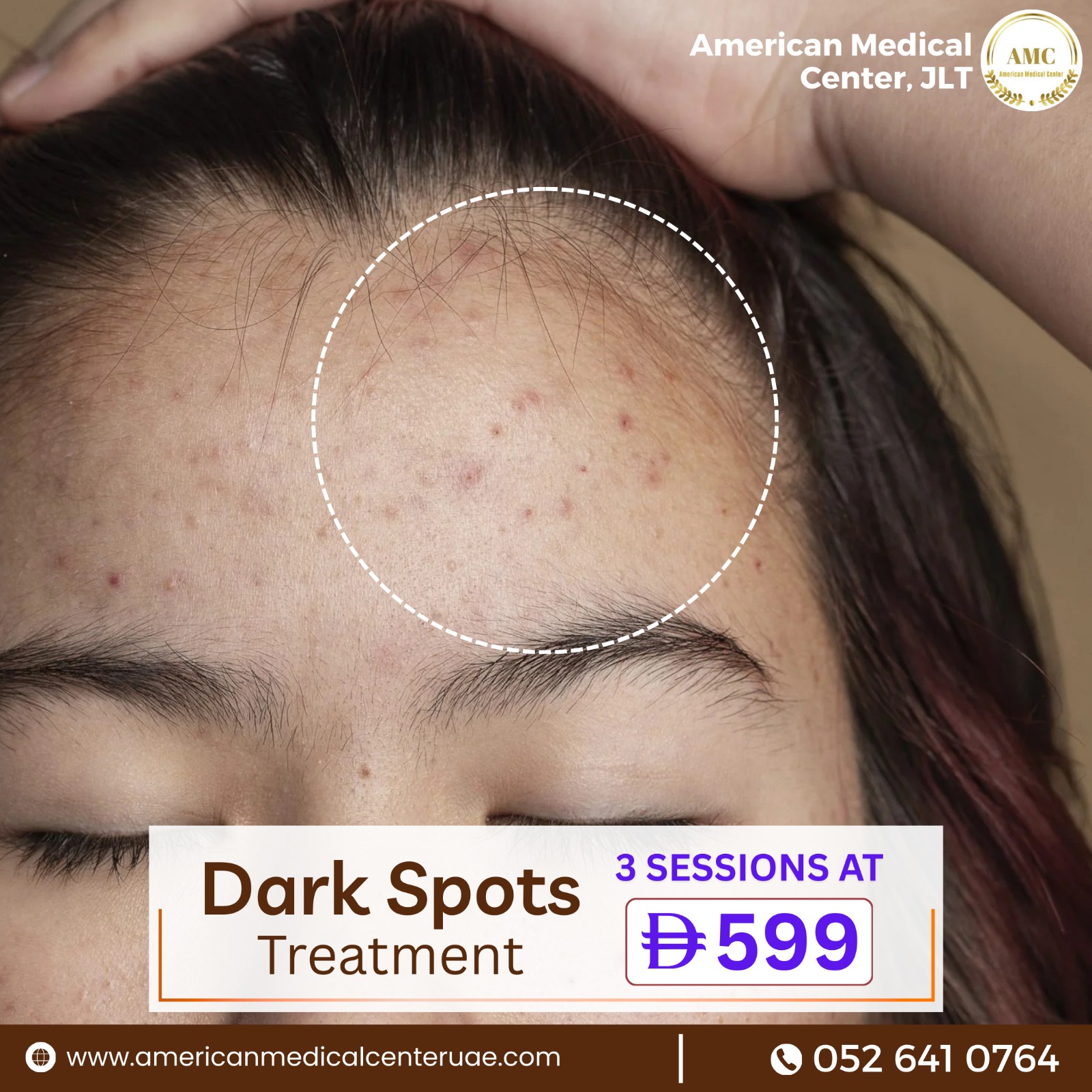 American Medical Centre/JLT Facebook ad