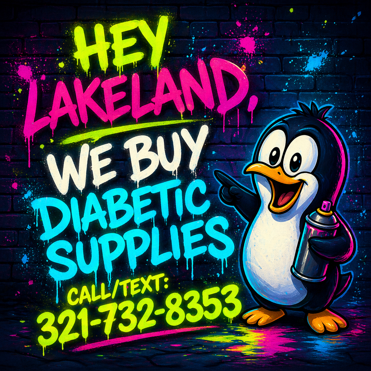 Test Strip Depot- Cash For Diabetic Supplies  Facebook ad