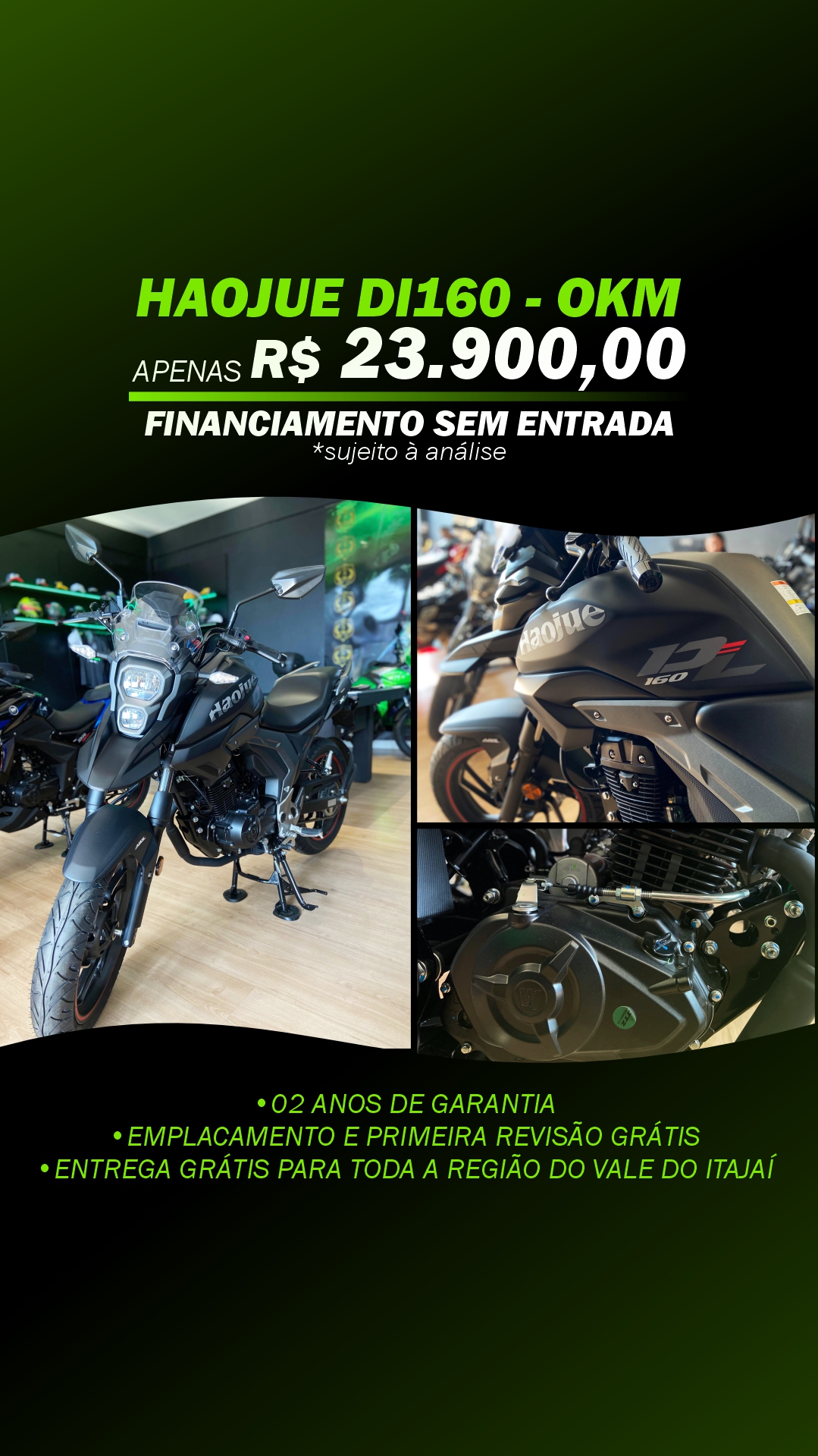Kawa Consórcios Motors BC Facebook ad from Oct 12, 2025