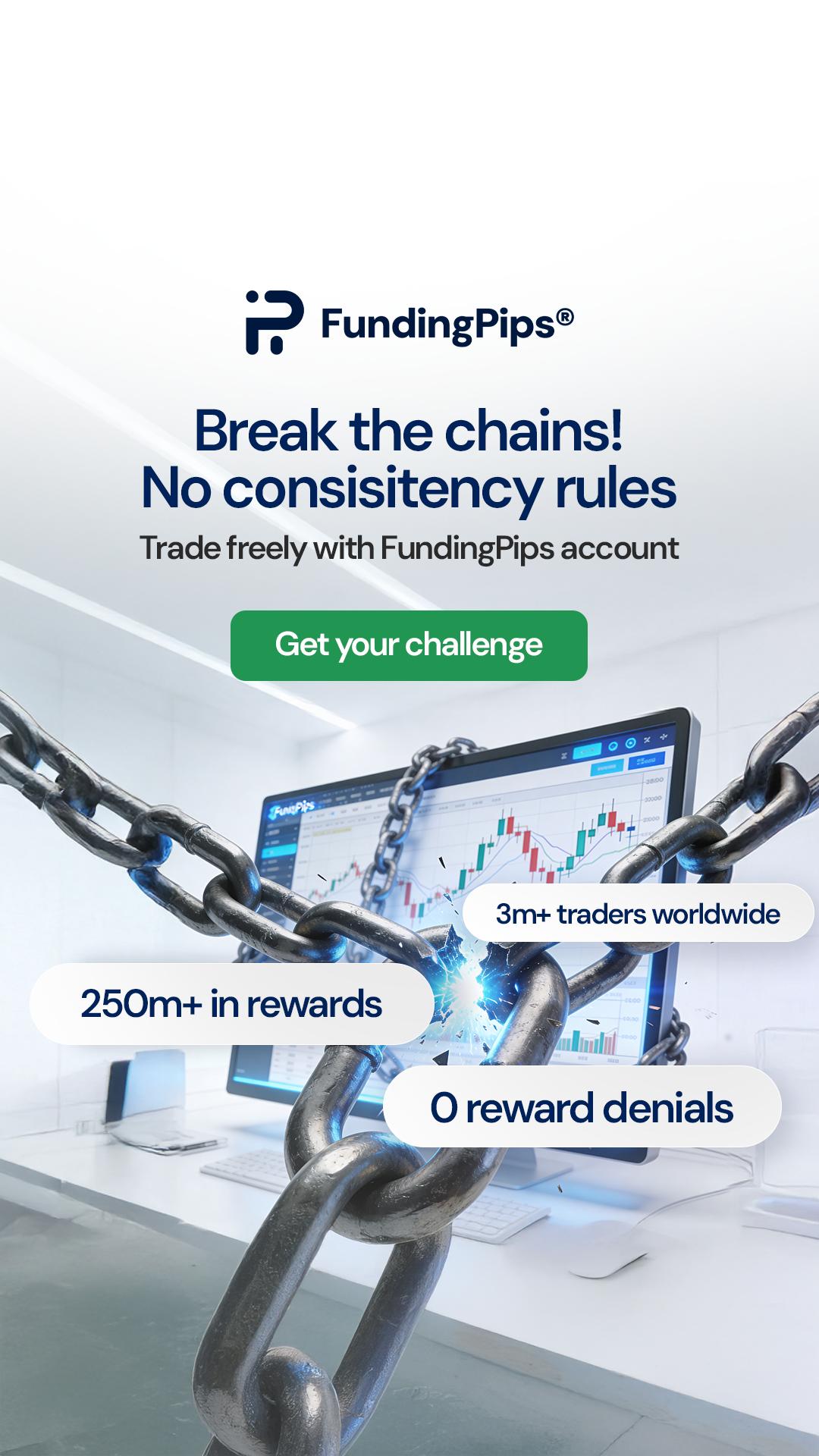 Fundingpips Facebook ad