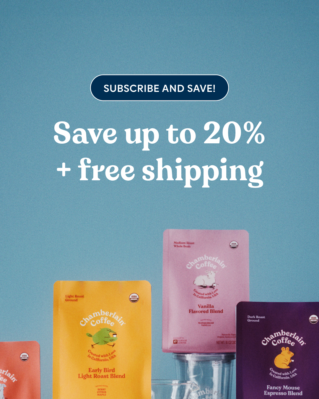 Chamberlain Coffee Facebook ad