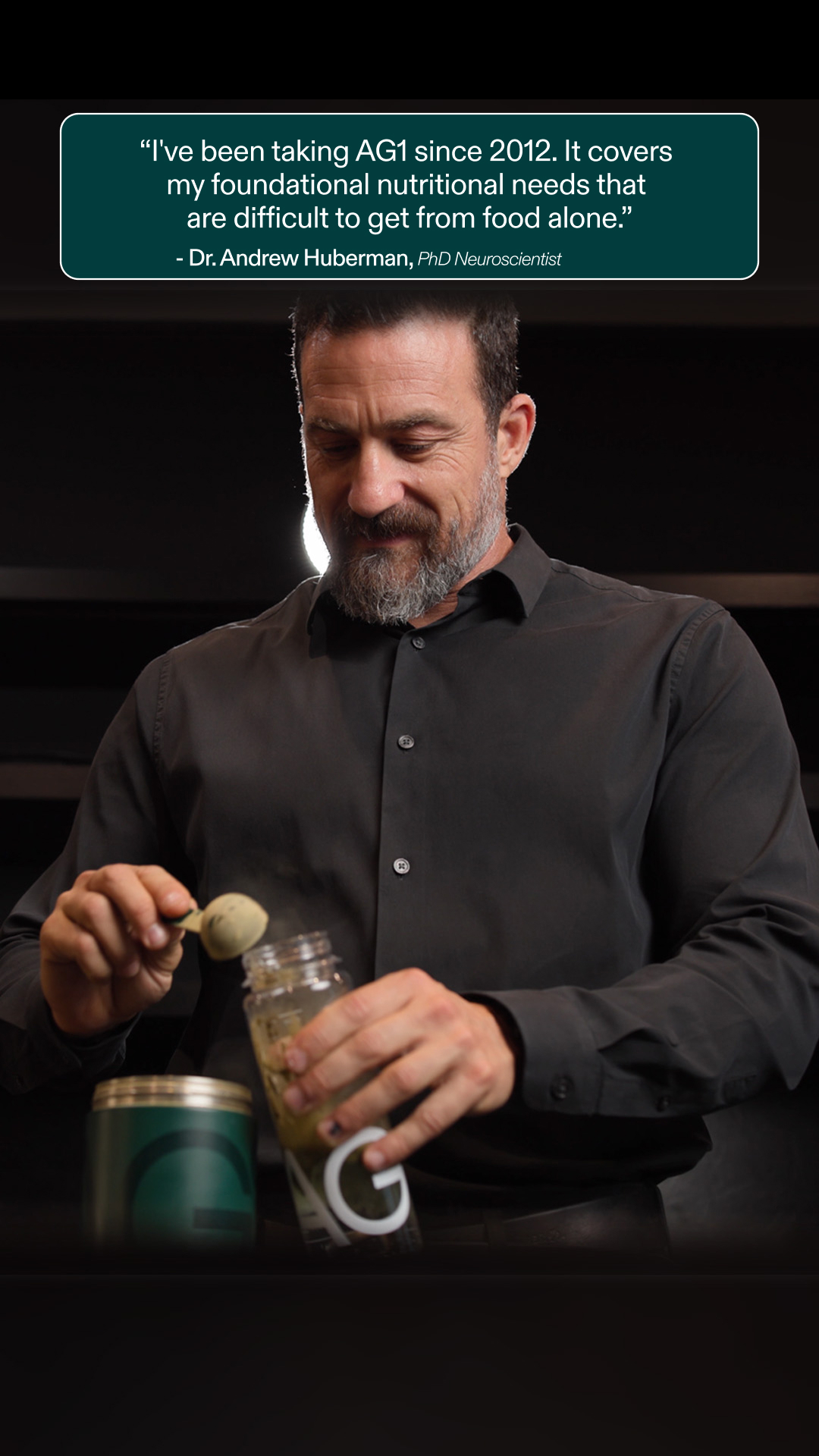 AG1 by Athletic Greens Facebook ad