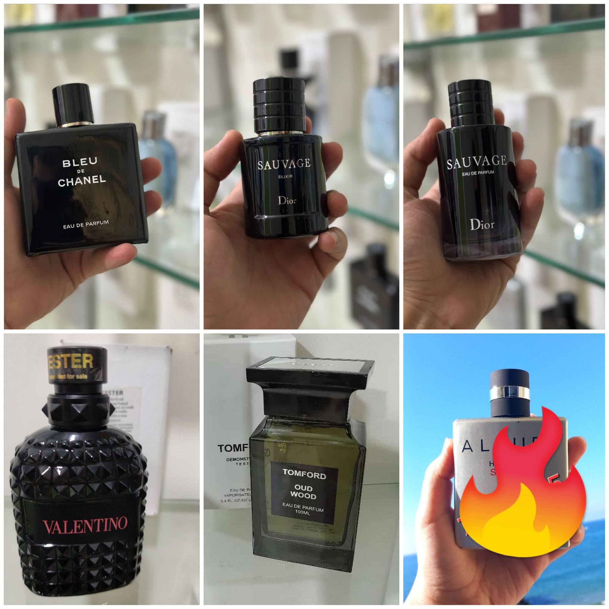Paradise Tester Perfume Facebook ad: starting 15$ ضيان كل النهار