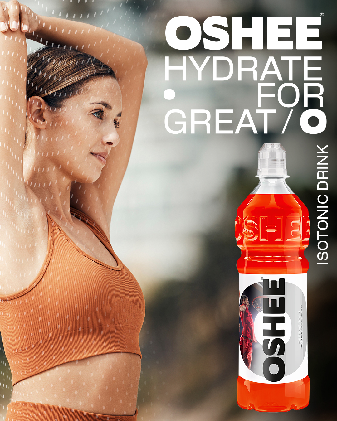 OSHEE Malta Facebook ad: Hydrate smarter